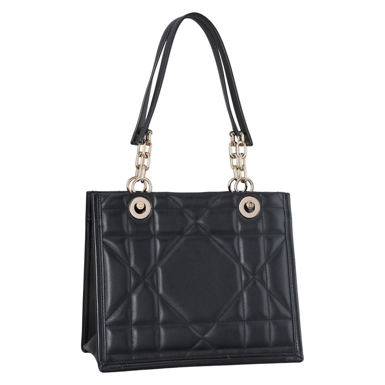 CHRISTIAN DIOR(USED)디올 에센셜 토트백 스몰 블랙